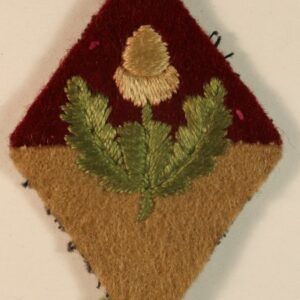 HESWALL BATTALION, CHESHIRE Home Guard WW2 Embroidered Formation Sign Badge - SCARCE ---  Lot No. 6690