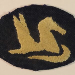 LAND FORCES ADRIATIC WW2 Embroidered Cloth Formation Sign Badge - 2nd Version - RARE ---  Lot No. 6665/SS5