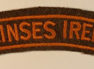 PRINSES IRENE WW2 Embroidered Shoulder Title Badge - BRITISH MADE  ---  Lot No. 6695
