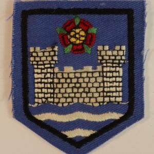 115th (HAMPSHIRE FORTRESS) CORPS, ENGINEER REGIMENT, R.E. Embroidered Cloth Formation Badge ---  Lot No. 6735