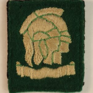 163rd O.C.T.U. (ARTISTS RIFLES) (Officer Cadet Training Unit) WW2 Formation Sign Badge - SCARCE  ---  Lot No. 6736
