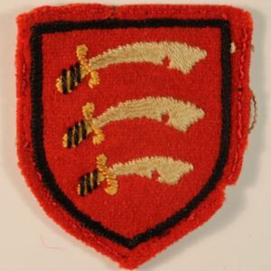 1st ESSEX SIGNAL REGIMENT Embroidered Formation Sign Badge ---  Lot No. 6763
