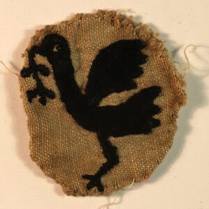 23rd ARMOURED BRIGADE WW2 Embroidered Cloth Formation Sign Badge --- Lot No. 6776