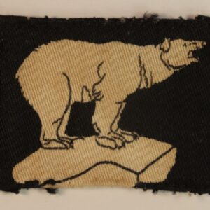 49th WEST RIDING DIVISION - 3rd Pattern WW2 Printed Cloth Formation Sign Badge - CALICO PRINTERS --- Lot No. 6728