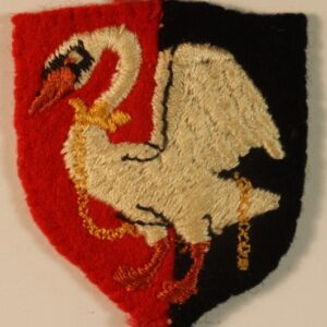 56th & 57th (BUCKS) MEDIUM WORKSHOPS R.E.M.E. Embroidered Felt Formation Sign Badge  --- Lot No. 6778