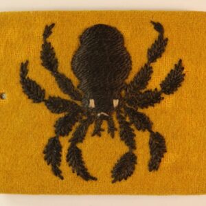 81st (West African) Division WW2 Embroidered Felt Formation Sign Badge ---  Lot No. 6733