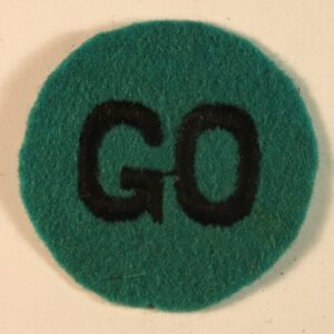 8th ARMOURED DIVISION - 2nd Pattern WW2 Embroidered Felt Formation Sign Badge ---  Lot No. 6770