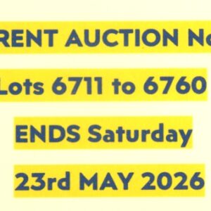 THE CURRENT AUCTION No. 139 - ENDS SATURDAY 23rd MAY 2026