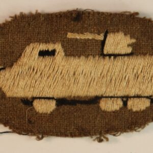 BEAVER-EEL - HOME GUARD WW2 Embroidered Arm Badge - RARE  ---  Lot No. 6740