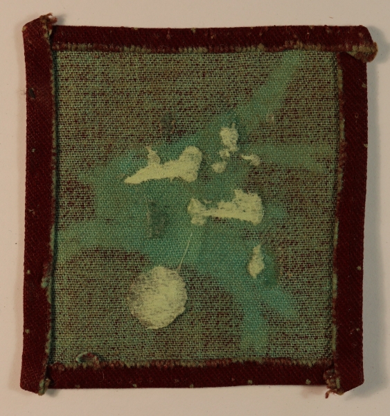 1st & 6th AIRBORNE DIVISIONS WW2 Printed Cloth Formation Sign Badge – CALICO PRINTERS — Lot No. 6811 - Image 3