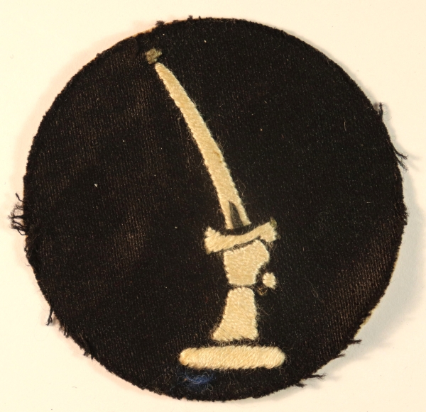 20th Indian Division WW2 Embroidered Formation Badge — Lot No. 6817