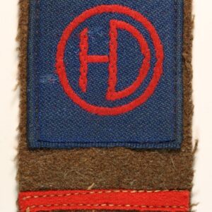 51st HIGHLAND DIVISION/153rd INFANTRY BRIGADE WW2 Combination Formation Sign Badge ---  Lot No. 6821