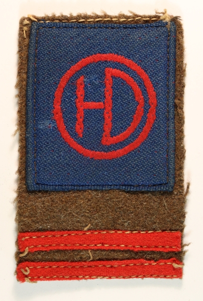 51st HIGHLAND DIVISION/153rd INFANTRY BRIGADE WW2 Combination Formation Sign Badge — Lot No. 6821
