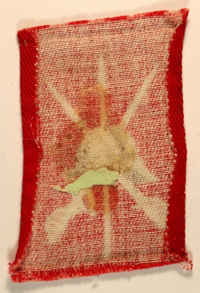 EAST CENTRAL DISTRICT WW2 Printed Formation Sign Badge – CALICO PRINTERS — Lot No. 6832 - Image 3