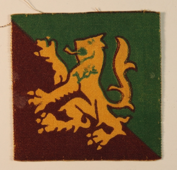 HIGHLAND DISTRICT WW2 Woven Formation Sign Badge — Lot No. 6835