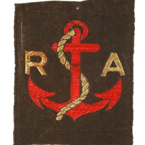 MARITIME ANTI-AIRCRAFT ARTILLERY WW2 Formation Sign Badge - 2nd Pattern  - BROUGH, NICHOLSON & HALL ---  Lot No. 6838