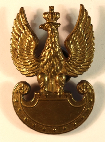 POLISH ARMY WW2 Italian Made Cap Badge – F.M.LORIOLI — Lot No. 6843