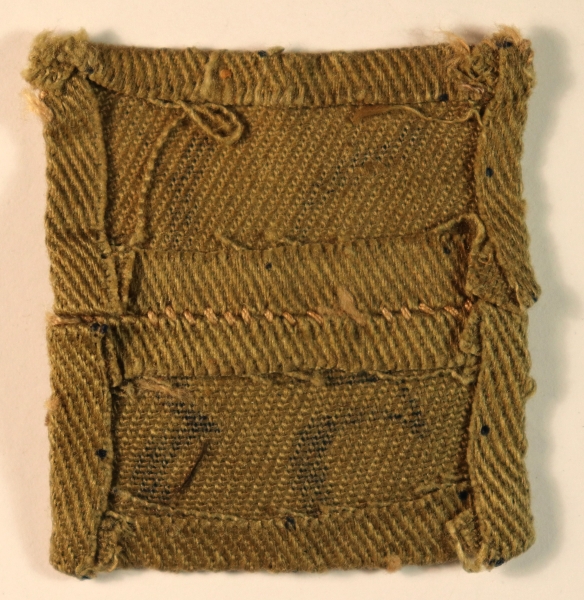 SY/53 – 53rd (WESTON GREEN) BATTALION, SURREY Home Guard WW2 Printed Cloth Shoulder Title Badge – CALICO PRINTERS — Lot No. 6856 - Image 3