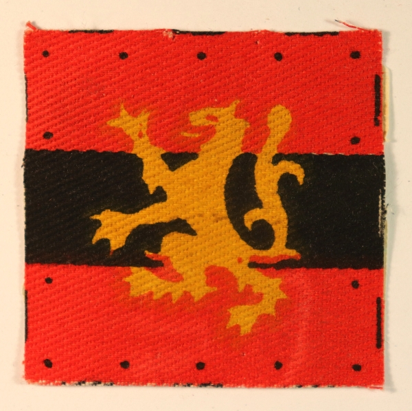 SCOTTISH COMMAND WW2 Printed Cloth Formation Sign Badge – CALAICO PRINTERS — Lot No. 6854