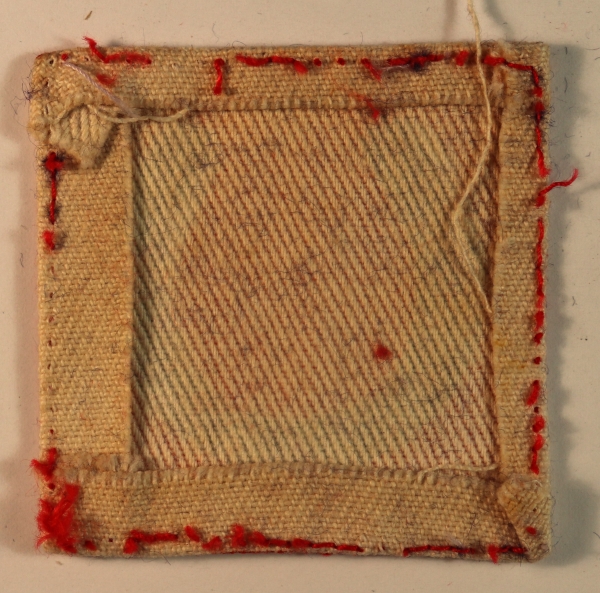 13th INFANTRY DIVISION WW2 Printed Cloth Formation Sign Badge — Lot No. 6871 - Image 3