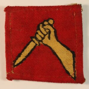 19th INDIAN DIVISION WW2 Printed Cloth Sign Formation Badge --- Lot No. 6873