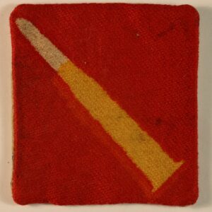 303rd L of C Area, INDIA WW2 Printed Formation Sign Badge ---  Lot No. 6882