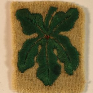 3rd Corps - III CORPS WW2 Embroidered Cloth Formation Sign Badge --- Lot No. 6863