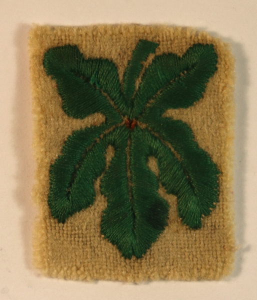 3rd Corps – III CORPS WW2 Embroidered Cloth Formation Sign Badge — Lot No. 6863