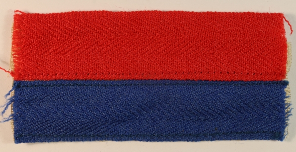 5th Battalion ROYAL TANK REGIMENT WW2 Woven Cloth Shoulder Flash Badge — Lot No. 6864