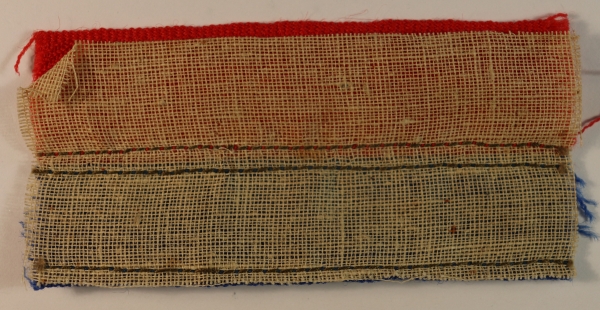 5th Battalion ROYAL TANK REGIMENT WW2 Woven Cloth Shoulder Flash Badge — Lot No. 6864 - Image 2