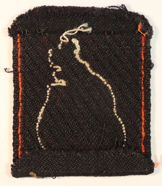 7th ARMOURED DIVISION WW2 Brabant Weave Formation Sign Badge — Lot No. 6867 - Image 3