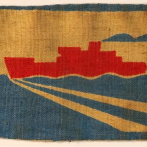 80th INFANTRY DIVISION WW2 Printed Cloth Formation Sign Badge --- Lot No. 6876