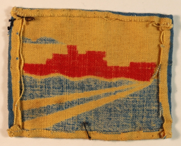 80th INFANTRY DIVISION WW2 Printed Cloth Formation Sign Badge — Lot No. 6876 - Image 3