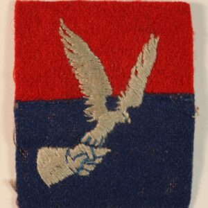 92nd ARMY GROUP ROYAL ARTILLERY Embroidered Formation Sign Badge - SCARCE ---  Lot No. 6877
