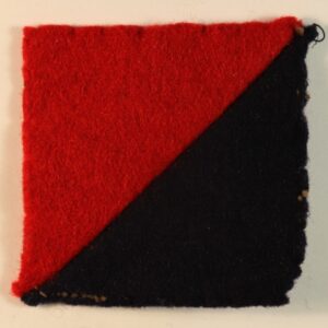 9th Battalion, Royal Fusiliers WW2 Regimental Flash Badge ---  Lot No. 6869