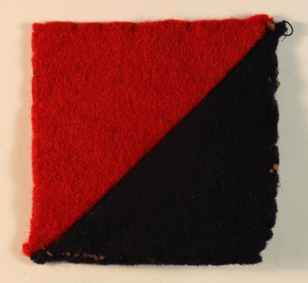 9th Battalion, Royal Fusiliers WW2 Regimental Flash Badge — Lot No. 6869