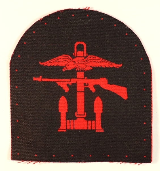 COMBINED OPERATIONS RN/RM WW2 Printed Formation Sign Badge – CALICO PRINTERS — Lot No. 6888