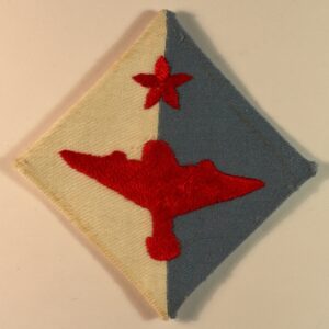 INDIAN AIR FORMATION SIGNALS WW2 Embroidered Cloth Formation Sign Badge --- Lot No. 6891