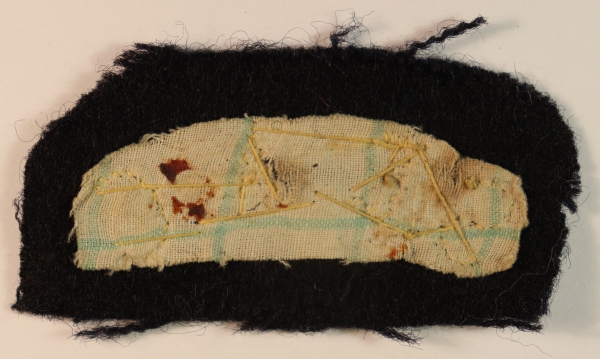 S.E.A.C. – Possibly Royal Navy WW2 Bullion Embroidered Shoulder Title Badge — Lot No. 6904 - Image 3