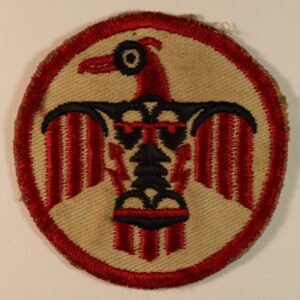 US Army Air Force WW2 Thunderbird Field Arizona Chinese Pilot Training Formation Sign Badge - SCARCE ---  Lot No. 6909