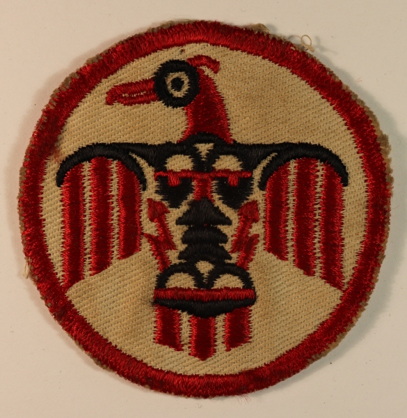 US Army Air Force WW2 Thunderbird Field Arizona Chinese Pilot Training Formation Sign Badge – SCARCE — Lot No. 6909