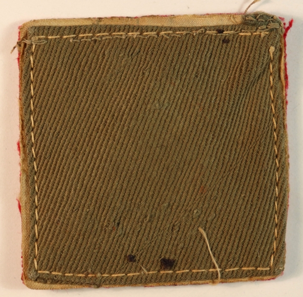 19th INDIAN DIVISION WW2 Bullion Embroidered Felt Formation Sign Badge — Lot No. 6972 - Image 3