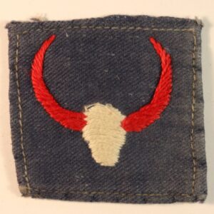21st Indian Division WW2 Embroidered Formation Badge --- Lot No. 6928