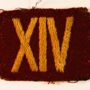 2nd/5th Bttn. & 11th Bttn. WEST YORKSHIRE REGIMENT WW2 Embroidered Felt Regimental Flash Badge --- Lot No. 6914
