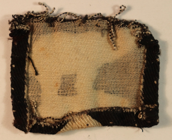 49th WEST RIDING DIVISION – 3rd Pattern WW2 Printed Cloth Formation Sign Badge – CALICO PRINTERS — Lot No. 6975 - Image 3