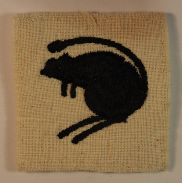 4th ARMOURED BRIGADE WW2 Embroidered Felt Formation Sign Badge — Lot No. 6965 - Image 3