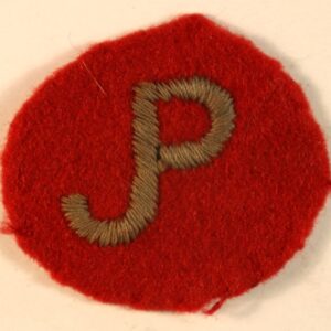 54th EAST ANGLIAN DIVISION WW2 Embroidered Formation Sign Badge -1st Pattern ---  Lot No. 6977