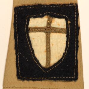8th ARMY WW2 Bullion KD Slipon Formation Sign Badge ---  Lot No. 6968