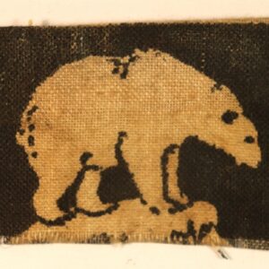ICELAND FORCE WW2 Printed Cloth Formation Sign Badge ---  Lot No. 6794