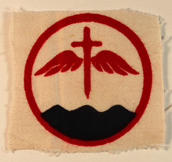 INDIAN BEACH GROUPS WW2 Printed Formation Sign Badge — Lot No. 6987